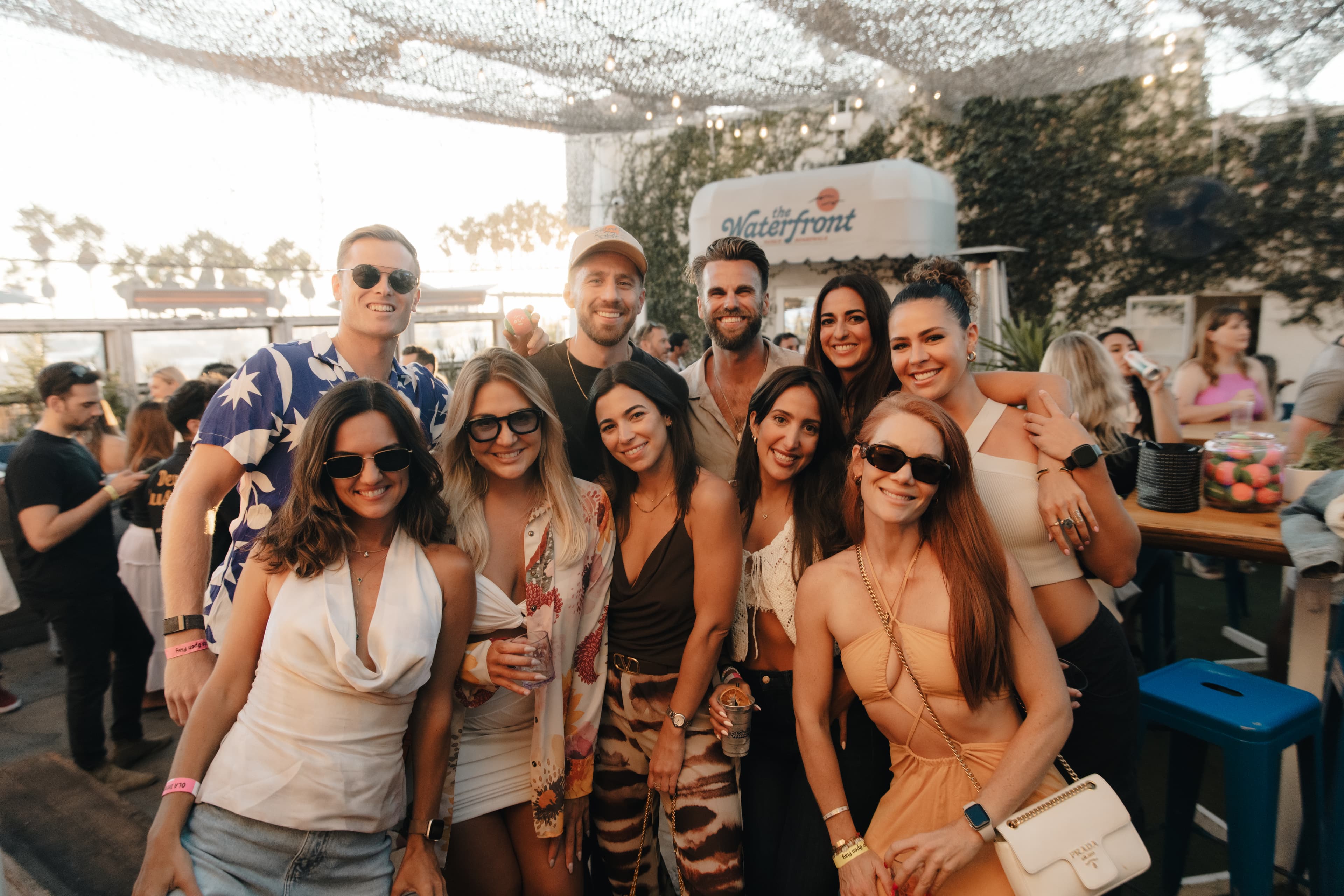 Off the sand — OLA community at a social gathering