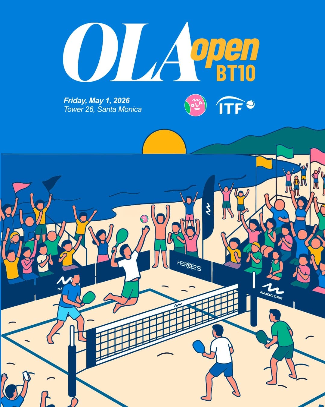 OLA Open BT10 — Friday May 1, 2026, presented by Heroe's